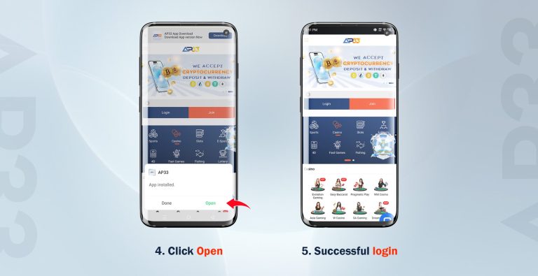 AP33 Android APK: Step 4 to Step 5