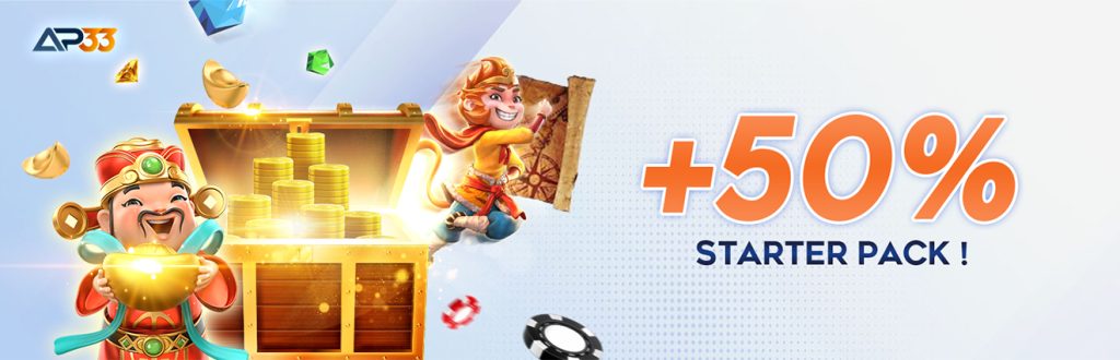 AP33 Promotion: +50% Starter Pack